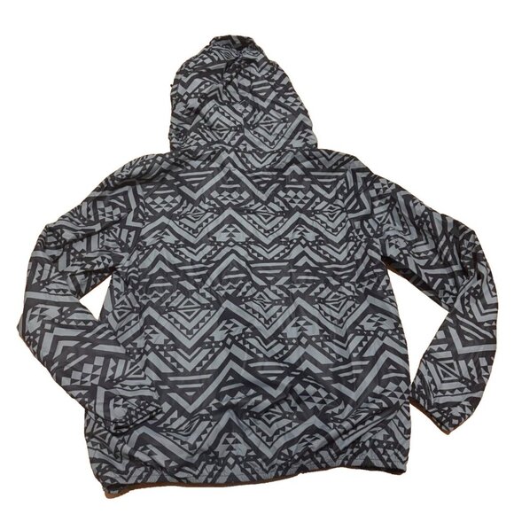 Victorias Secret PINK Anorak Jacket Aztec Hoodie Drawstring Dog Half Zip Size XS - Picture 4 of 4